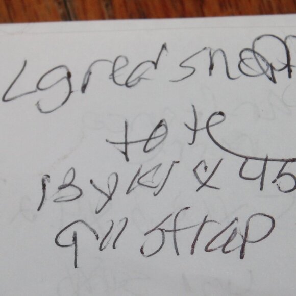 Large Soft True Red Pebbled Leather Shopper Tote Shoulder Bag w Snap in Pocket - Picture 9 of 9